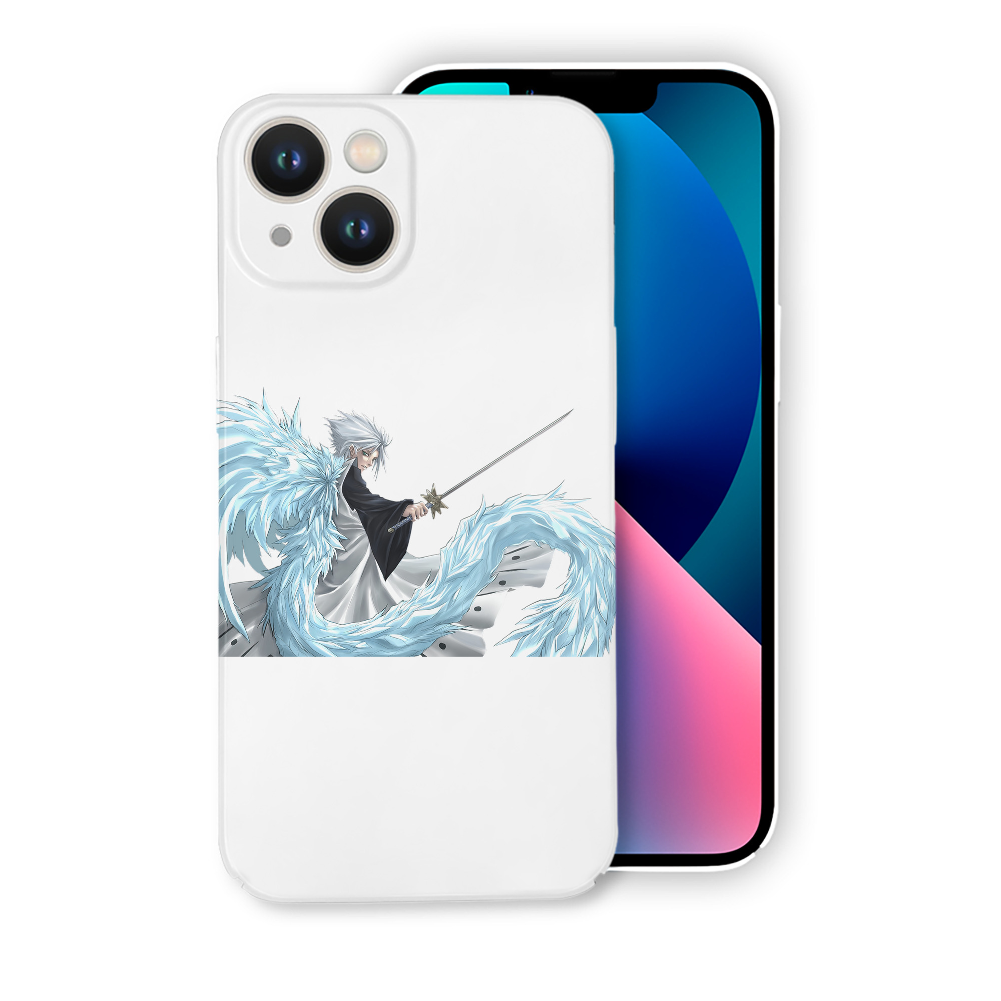 （画像用） ブリーチ 日番谷冬獅郎（ひつがや とうしろう） BLEACH Hitsugaya Toushirou 【iPhone 14シリーズ対応】ハードケース
